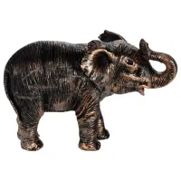 Figurină de gradină H&S Elefant Ceramică / Bronze
