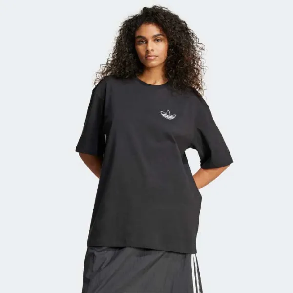 Tricou pentru femei Adidas Bunny Tee  / Black photo 2