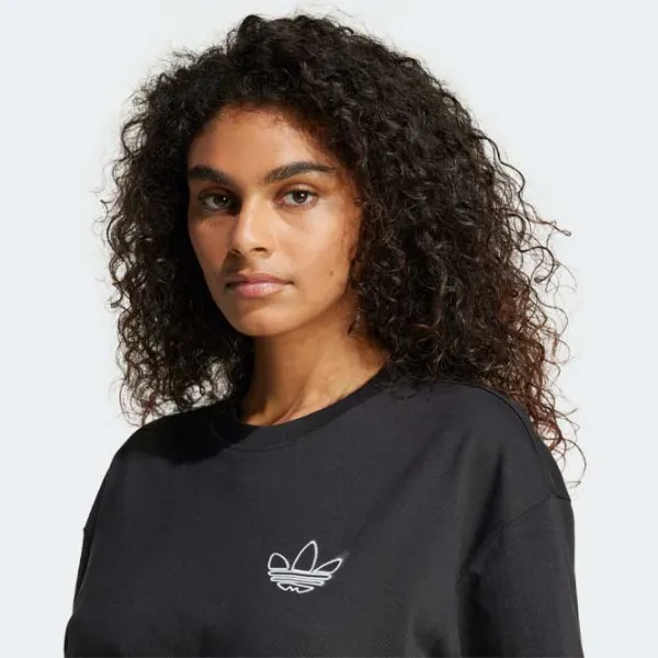 Tricou pentru femei Adidas Bunny Tee  / Black photo 5