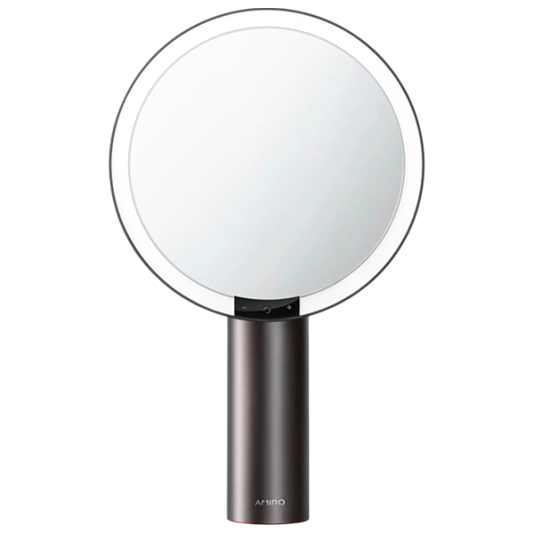 Зеркало для макияжа Xiaomi Amiro O-Series HD Daylight Односторонняя / Черный photo 1