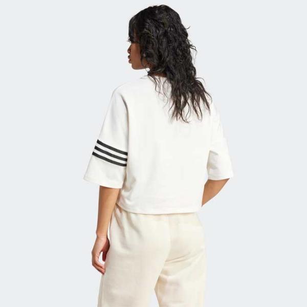 Tricou pentru femei Adidas Neuclassics Tee  / White photo 3