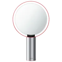 Зеркало для макияжа Xiaomi Amiro O-Series HD Daylight Односторонняя / Красный
