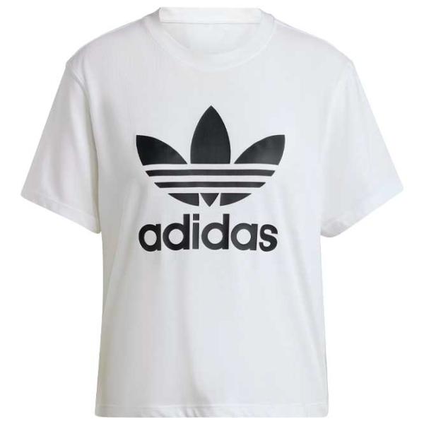 Футболка для женщин Adidas Trefoil Tee Boxy  / Белый photo 1