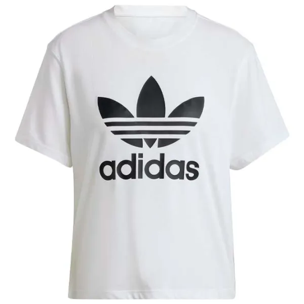 Футболка для женщин Adidas Trefoil Tee Boxy  / Белый photo 1