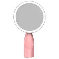 Зеркало для макияжа LED Mirror X320 Односторонняя / Розовый