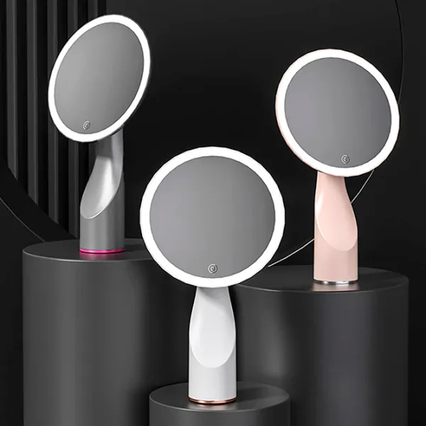 Oglindă de machiaj LED Mirror X320 Unilateral / Pink photo 2