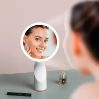 Oglindă de machiaj LED Mirror X320 Unilateral / Pink photo 7