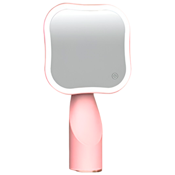 Зеркало для макияжа LED Mirror X325 Односторонняя / Розовый photo 1