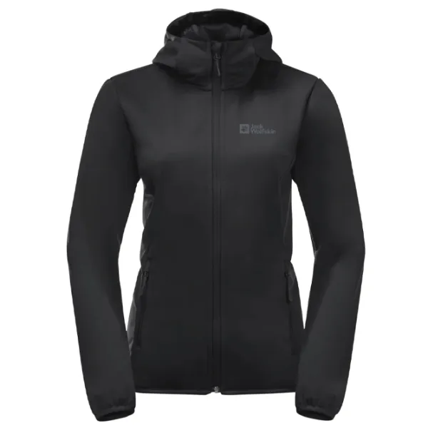 Спортивная куртка для женщин Jack Wolfskin JW13074816000  L / Черный photo 1