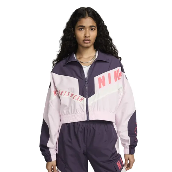 Спортивная куртка для женщин Nike NKHF5956573  S / Розовый photo 1 Спортивная куртка для женщин Nike NKHF5956573  S / Розовый photo 1