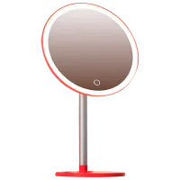 Зеркало для макияжа Xiaomi Doco Lab Односторонняя / Красный
