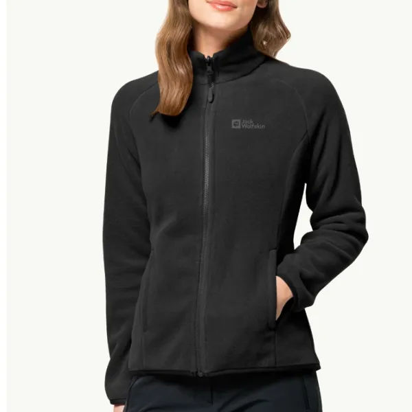 Спортивная куртка для женщин Jack Wolfskin JW17038836000  L / Черный photo 2 Спортивная куртка для женщин Jack Wolfskin JW17038836000  L / Черный photo 2