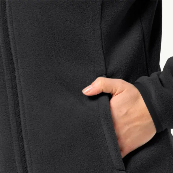 Спортивная куртка для женщин Jack Wolfskin JW17038836000  L / Черный photo 3 Спортивная куртка для женщин Jack Wolfskin JW17038836000  L / Черный photo 3