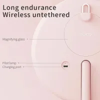 Oglindă de machiaj Xiaomi Doco Pro Unilateral / Pink photo 3