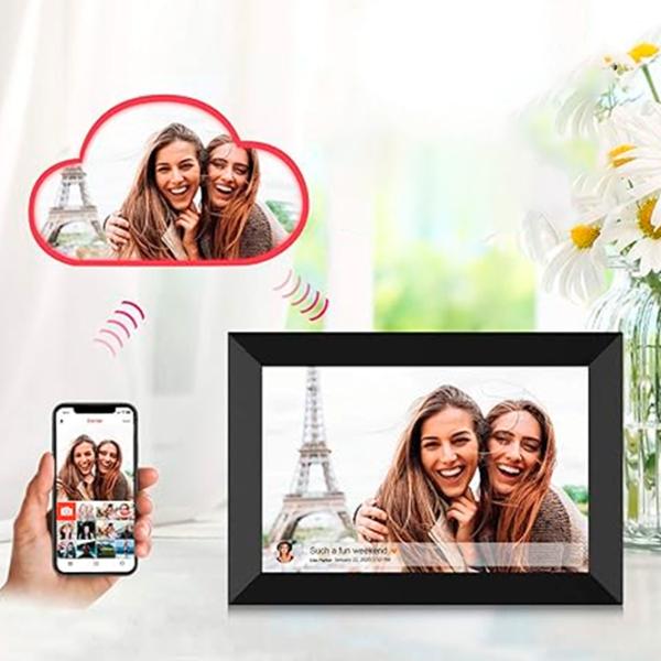 Ramă foto Frameo Wifi Digital Photo Plastic / Pe masă / Dreptunghiulară photo 3