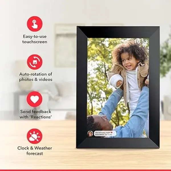 Ramă foto Frameo Wifi Digital Photo Plastic / Pe masă / Dreptunghiulară photo 5