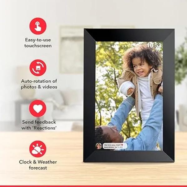 Ramă foto Frameo Wifi Digital Photo Plastic / Pe masă / Dreptunghiulară photo 5