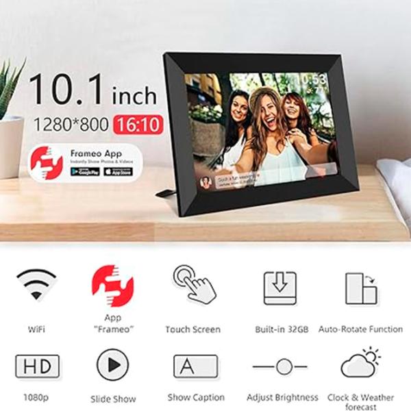Ramă foto Frameo Wifi Digital Photo Plastic / Pe masă / Dreptunghiulară photo 6