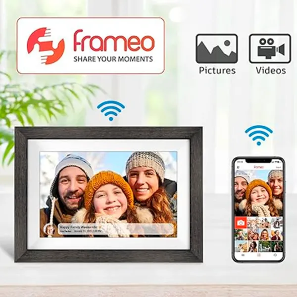 Ramă foto Frameo Wifi Digital Photo Plastic / Pe masă / Dreptunghiulară photo 2