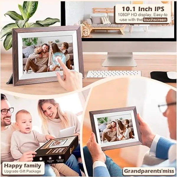 Ramă foto Frameo Wifi Digital Photo Plastic / Pe masă / Dreptunghiulară photo 5