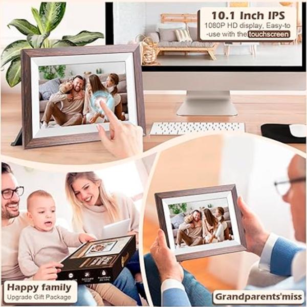 Ramă foto Frameo Wifi Digital Photo Plastic / Pe masă / Dreptunghiulară photo 5