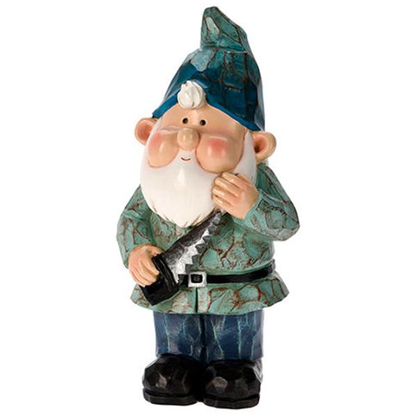 Figurină de gradină ProGarden Pitic cu instrument Ceramică / Multicolor photo 1 Figurină de gradină ProGarden Pitic cu instrument Ceramică / Multicolor photo 1