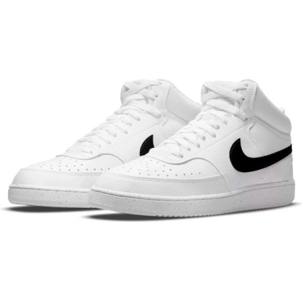 Кеды для мужчин Nike Court Vision Mid Nn 44.5 / White Black photo 1