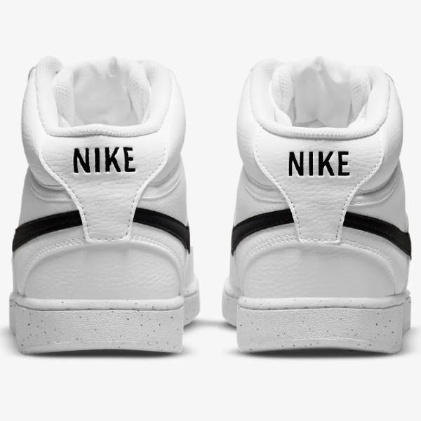 Кеды для мужчин Nike Court Vision Mid Nn 44.5 / White Black photo 5