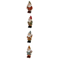 Figurină de gradină ProGarden Pitic cu instrument Ceramică / Multicolor photo 2