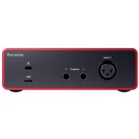 Аудио интерфейс Focusrite Scarlett Solo 4th Gen 192 кГц / 20 Гц - 20 кГц / Красный photo 5