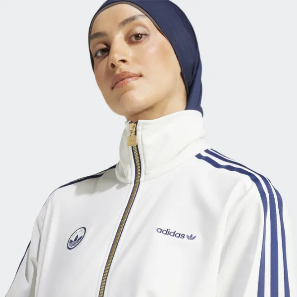 Jachetă sport pentru femei Adidas ADIX3550  XS / White photo 3 Jachetă sport pentru femei Adidas ADIX3550  XS / White photo 3