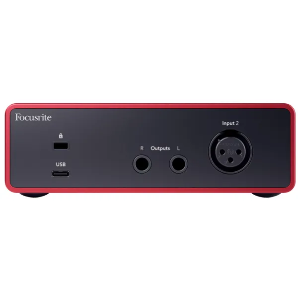 Аудио интерфейс Focusrite Scarlett Solo 4th Gen Studio 192 кГц / 20 Гц - 20 кГц / Красный photo 5
