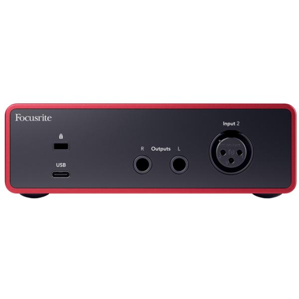 Аудио интерфейс Focusrite Scarlett Solo 4th Gen Studio 192 кГц / 20 Гц - 20 кГц / Красный photo 5