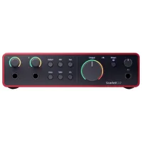 Interfață audio Focusrite Scarlett 2i2 4th Gen Studio 192 kHz / 20 Hz - 20 kHz / Red photo 6