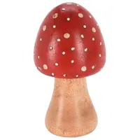 Figurină de gradină ProGarden Ciupearcă Lemn / Multicolor