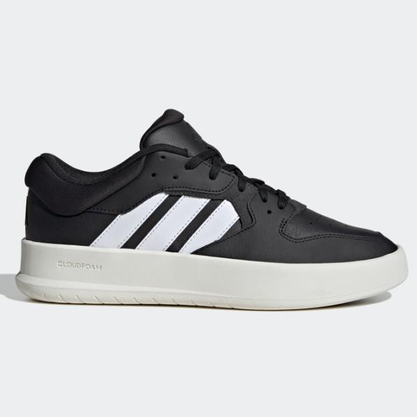 Ghete pentru bărbați Adidas Court 24 46.5 / Black photo 4