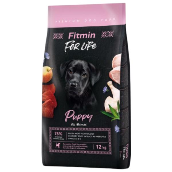 Hrană pentru câini uscată Fitmin For Life  12 kg / Carne  photo 1 Hrană pentru câini uscată Fitmin For Life  12 kg / Carne  photo 1