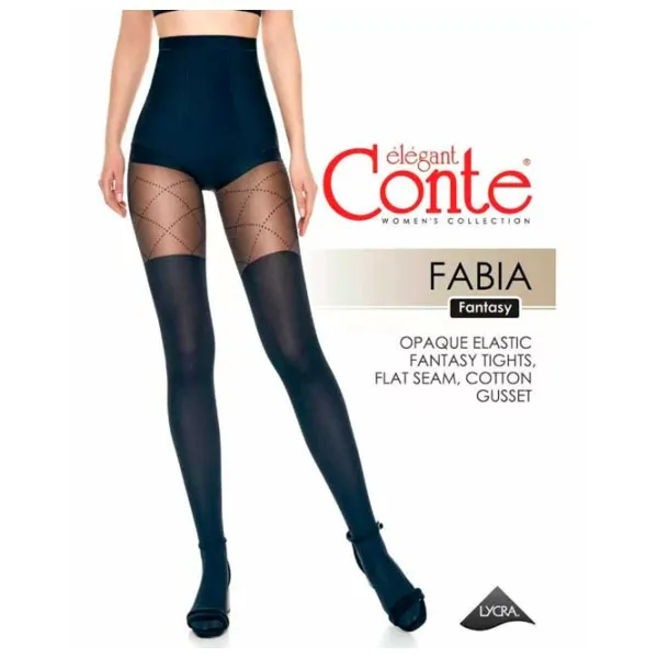 Колготки для женщин Conte FANTASY FABIA 21C-177 2 / Черный photo 3 Колготки для женщин Conte FANTASY FABIA 21C-177 2 / Черный photo 3
