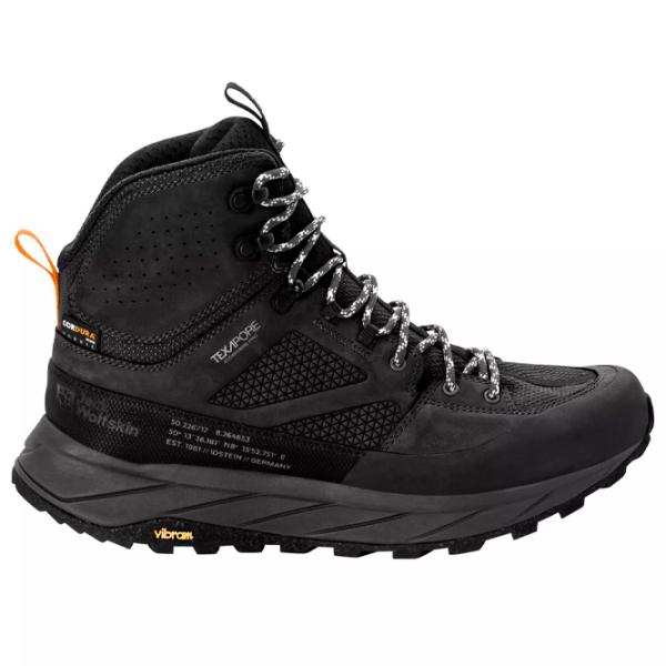 Botine pentru bărbați Jack Wolfskin Terraquest Texapore Mid M 40.5 / Black photo 3