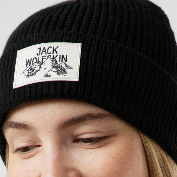 Căciulă unisex Jack Wolfskin JWA616106000  Black photo 2 Căciulă unisex Jack Wolfskin JWA616106000  Black photo 2