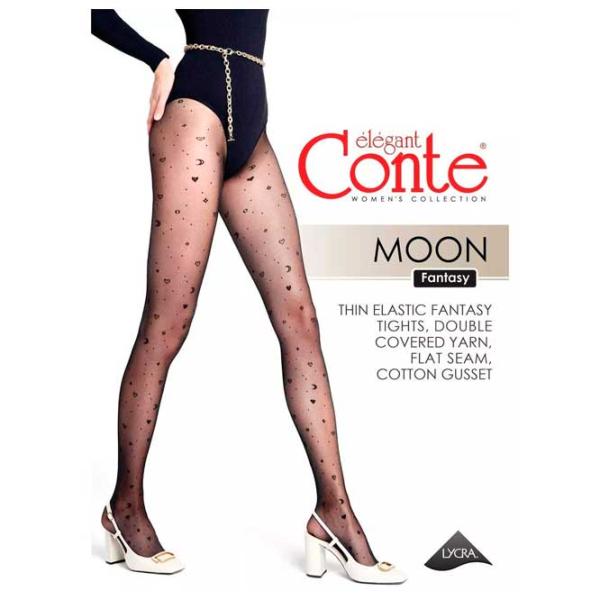 Colanți pentru femei Conte MOON 23C-67 2 / Black photo 3 Colanți pentru femei Conte MOON 23C-67 2 / Black photo 3