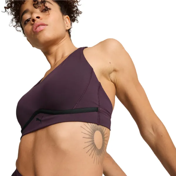 Топ для женщин Puma 4Keeps Cloudspun Sculpting Бордо photo 2