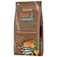Корм для собак сухой Fitmin Purity GF Adult & Junior Fish Menu  12 кг / Рыба 