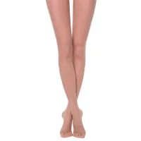 Colanți pentru femei Conte SUMMER 8 OPEN TOE 4 / Natural