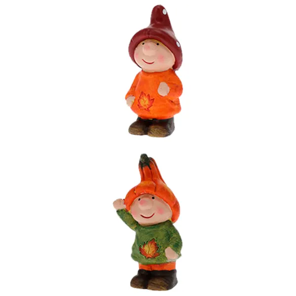 Садовая фигура Autumn Гном в шляпе гриба Поликерамика / Разноцветный photo 2