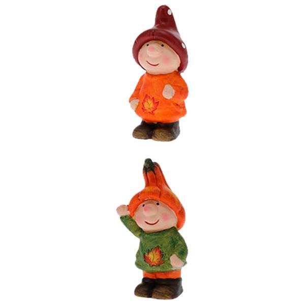 Садовая фигура Autumn Гном в шляпе гриба Поликерамика / Разноцветный photo 2