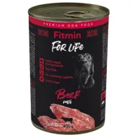 Корм для собак влажный Fitmin For Life  0.4 кг / Говядина