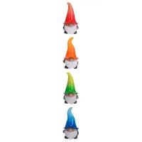 Figurină de gradină ProGarden Pitic cu căciulă mare Policeramică / Multicolor photo 2