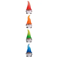 Figurină de gradină ProGarden Pitic cu căciulă mare Policeramică / Multicolor photo 2