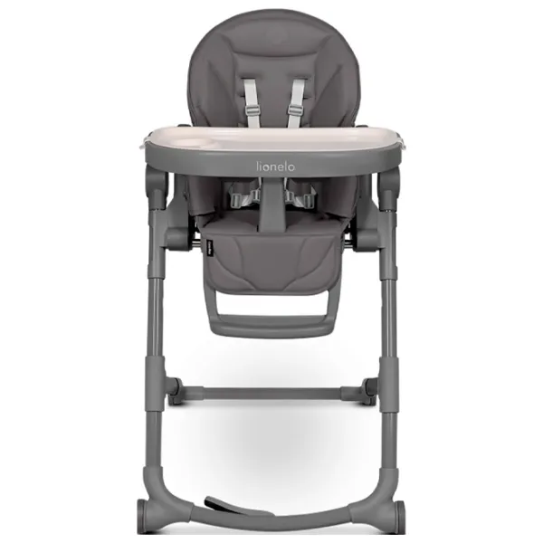 Стульчик для кормления Lionelo Cora Plus (5903771704342) / 6 месяцев / Серый  photo 3 Стульчик для кормления Lionelo Cora Plus (5903771704342) / 6 месяцев / Серый  photo 3